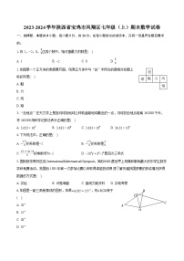 2023-2024学年陕西省宝鸡市凤翔区七年级（上）期末数学试卷（含详细答案解析）