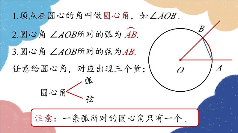 人教版数学九年级上册 24.1圆的有关性质课时3课件07