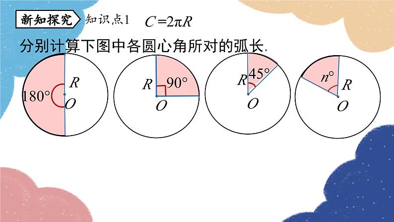 人教版数学九年级上册 24.4弧长和扇形面积课时1课件05