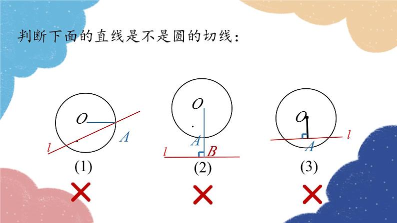 人教版数学九年级上册 24.2点和圆、直线和圆的位置关系课时4课件07