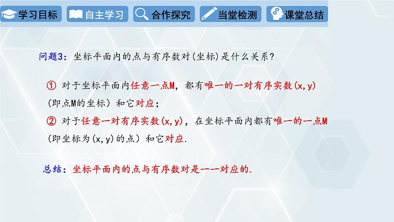 初中数学冀教版八年级下册 课件 19.2 平面直角坐标系 第1课时07