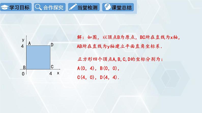 初中数学冀教版八年级下册 课件 19.3 坐标与图形的位置05