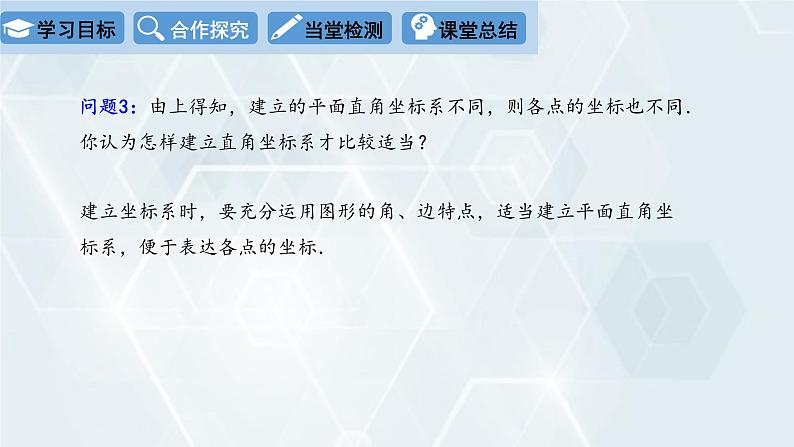 初中数学冀教版八年级下册 课件 19.3 坐标与图形的位置07