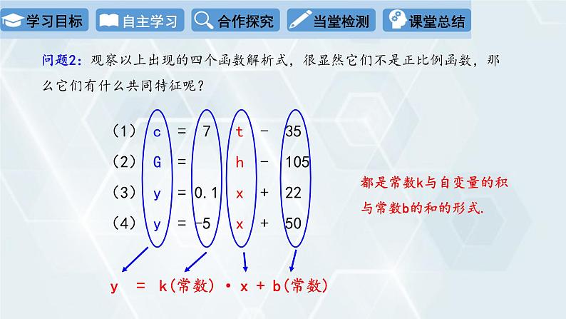 初中数学冀教版八年级下册 课件 21.1 一次函数 第2课时第6页