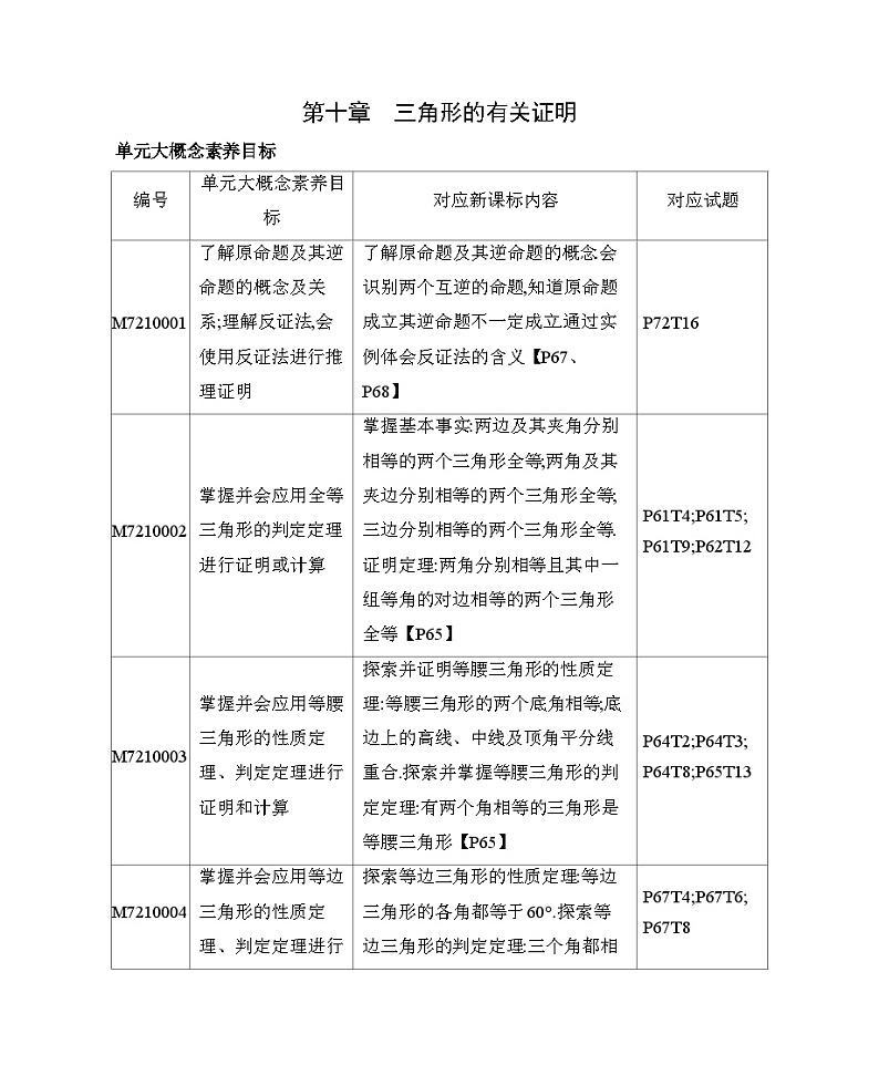 10.1　全等三角形——2024年鲁教版数学七年级下册精品同步练习第1页