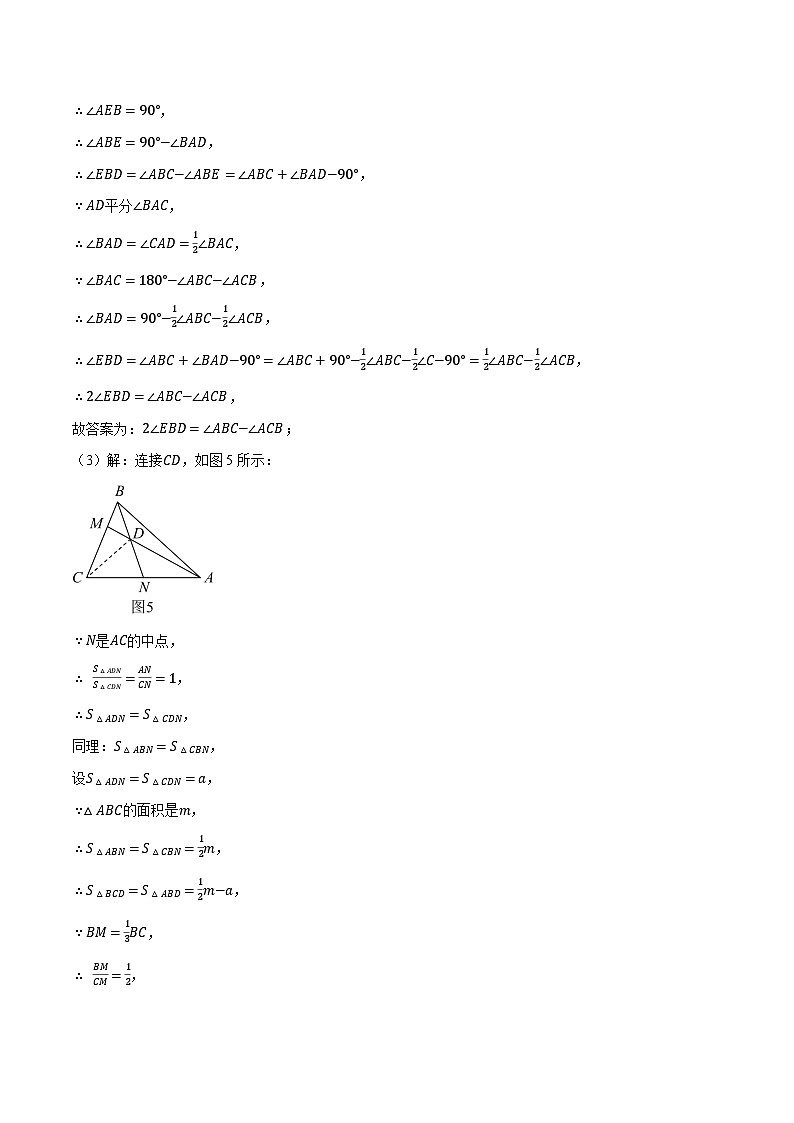 专题7.4 与三角形有关线段的几何综合（压轴题专项讲练）（苏科版）（原卷版）第3页