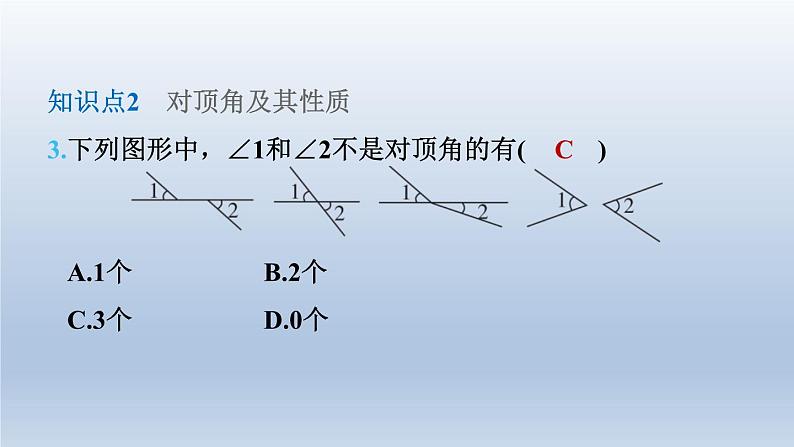 2024七下数学第二章相交线与平行线1两条直线的位置关系第1课时相交线与平行线课件（北师大版）06