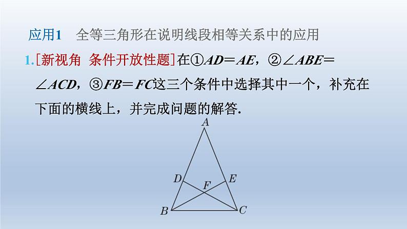 2024七下数学第四章三角形5利用三角形全等测距离练素养1全等三角形的五种常见应用课件（北师大版）第4页