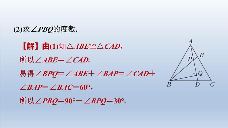 2024七下数学第四章三角形5利用三角形全等测距离练素养1全等三角形的五种常见应用课件（北师大版）第8页