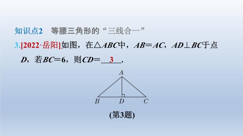 2024七下数学第五章生活中的轴对称3简单的轴对称图形第1课时等腰三角形的性质课件（北师大版）07