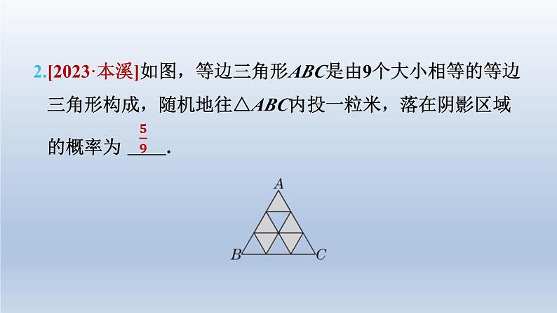 2024七下数学第六章概率初步3等可能事件的概率第3课时面积中的概率课件（北师大版）06