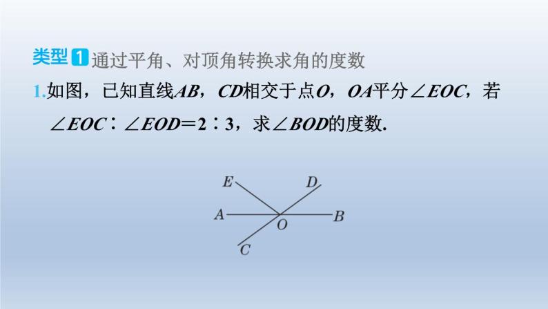 2024七下数学极速提分法第4招与相交线平行线相关的四类角的计算课件（北师大版）05