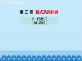 北师大版数学七年级上册 3.2 代数式（第1课时）课件