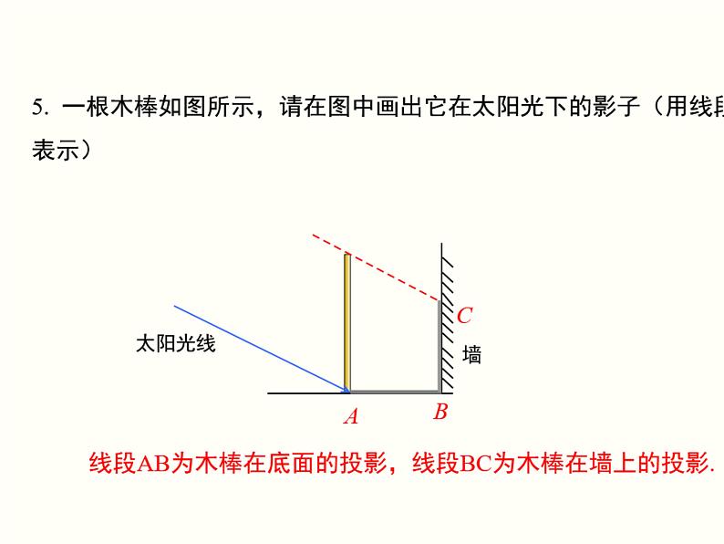 29.1 投影  课件 2023—2024学年人教版数学九年级下册06