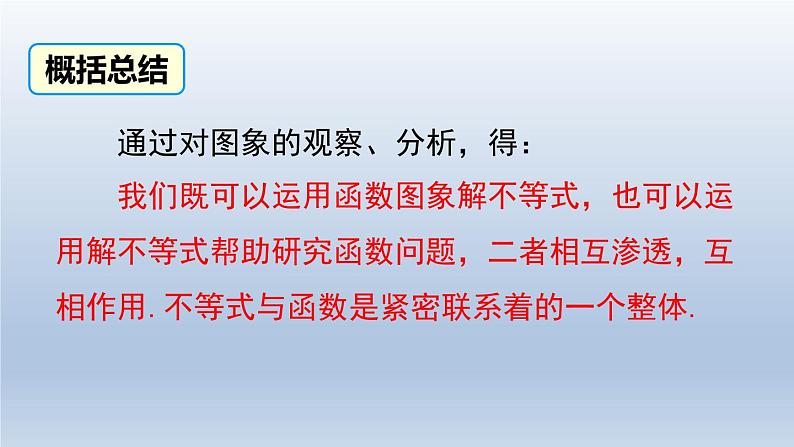 2024春八下数学第二章一元一次不等式和一元一次不等式组5一元一次不等式与一次函数第1课时上课课件（北师大版）第8页