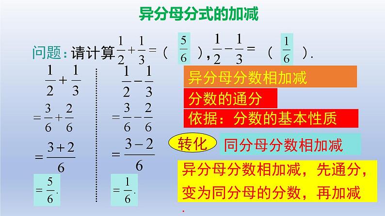 2024春八下数学第五章分式与分式方程3分式的加减法第2课时上课课件（北师大版）07