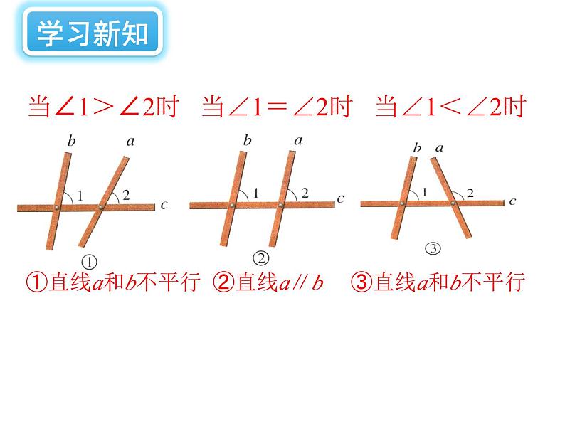 2.2 探索直线平行的条件 北师大版数学七年级下册课件第7页