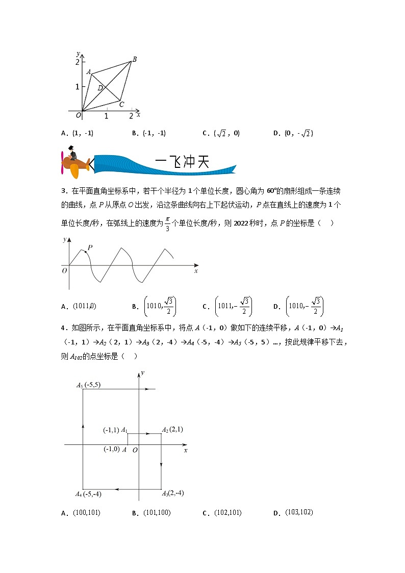 专题02 坐标系中的循环周期问题（选择压轴）-2024年中考数学压轴专题重难点突破02