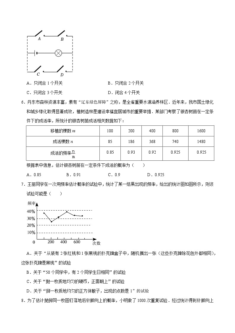 专题30 概率过关检测（考试版）第2页