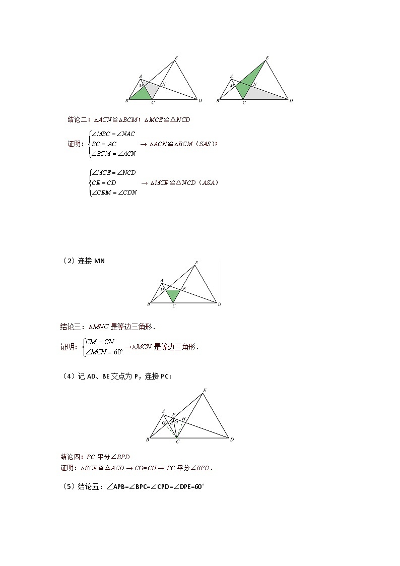 备战中考数学《重难点解读•专项训练》专题07 手拉手模型综合应用（知识解读）02