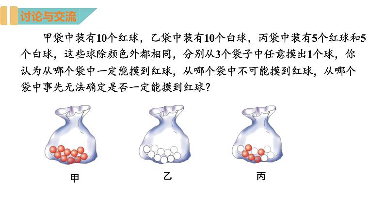 8.1 确定事件与随机事件 苏科版八年级数学下册课件06