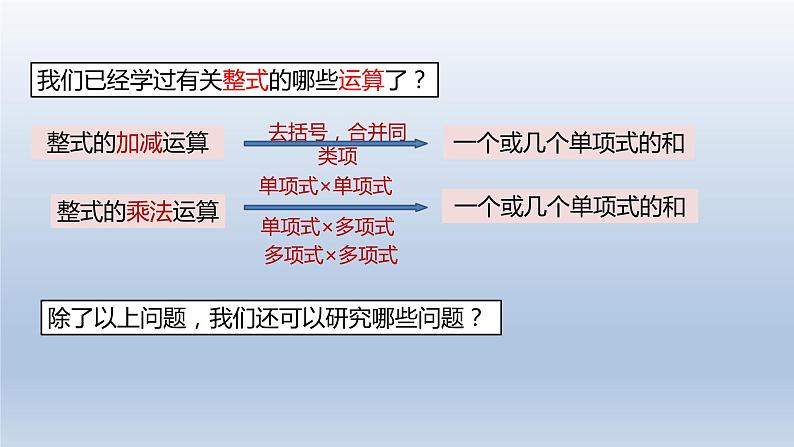 2024春七下数学第8章整式乘法和因式分解8.4提公因式法上课课件（沪科版）第2页