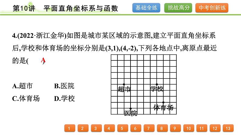 第10讲平面直角坐标系与函数课件---2024年中考数学一轮复习第5页