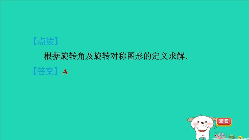 2024春九年级数学下册第24章圆阅读与欣赏1图形变换中的图案设计作业课件新版沪科版第5页