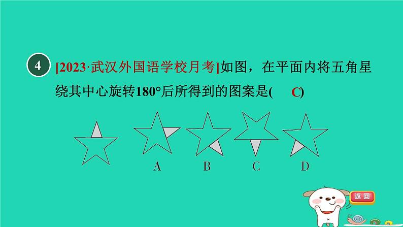 2024春九年级数学下册第24章圆阅读与欣赏1图形变换中的图案设计作业课件新版沪科版第8页