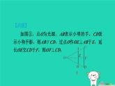 2024春九年级数学下册第25章投影与视图全章热门考点整合应用作业课件新版沪科版