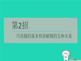 2024春九年級數(shù)學下冊極速提分法第2招巧用圓的基本性質(zhì)解圓的五種關系作業(yè)課件新版滬科版