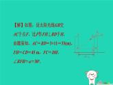 2024春九年級數(shù)學下冊極速提分法第10招投影規(guī)律在實際問題中的應用作業(yè)課件新版滬科版