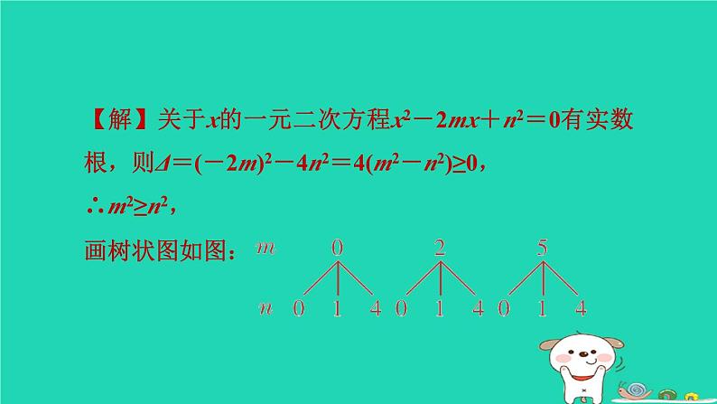 2024春九年级数学下册极速提分法第13招概率的应用类型作业课件新版沪科版第3页