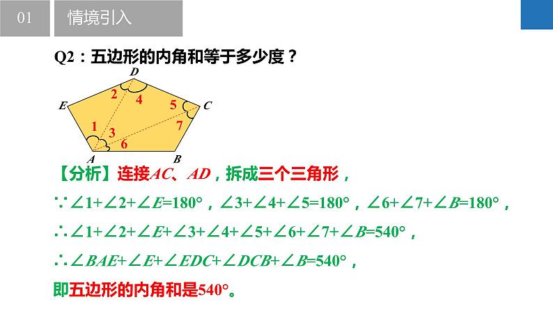 7.5.3多边形的内角和与外角和-多边形的内角和、外角和（同步课件）-2023-2024学年七年级数学下册同步精品课件+分层练习（苏科版）第6页