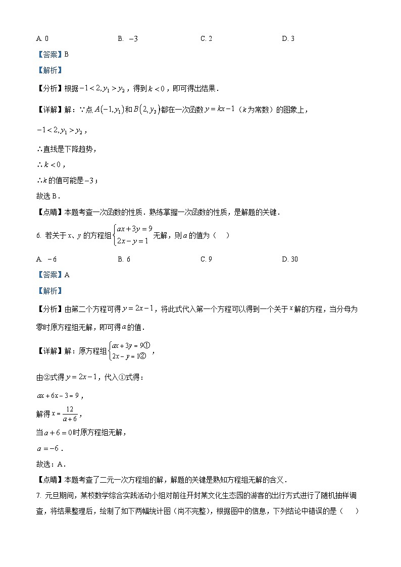 精品解析：四川省成都市龙泉驿区2022-2023学年八年级上学期期末数学试题（解析版）第3页