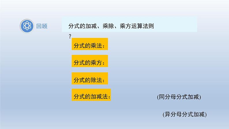 2024春七下数学第9章分式9.2分式的运算2分式的加减第3课时上课课件（沪科版）第3页