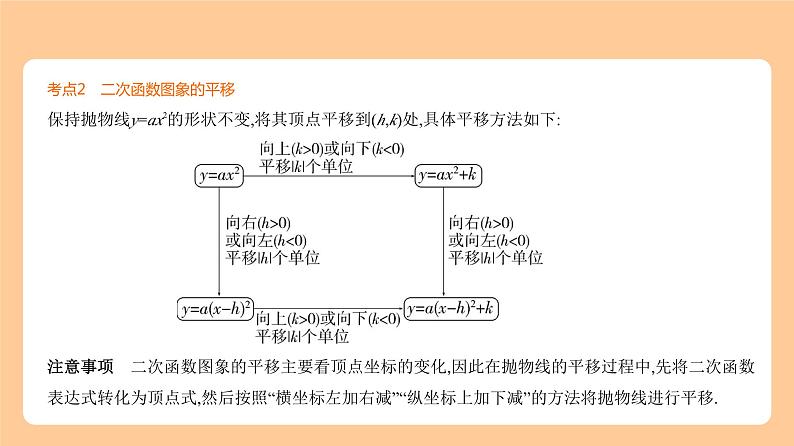 3.4　二次函数 习题精练+知识讲解  2024年河北版中考数学一轮复习课件08