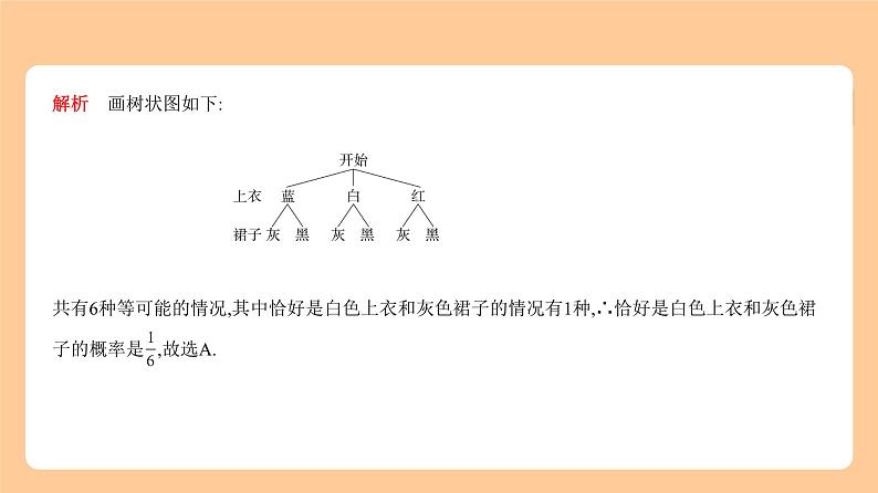 4.2　概率 习题精练第7页