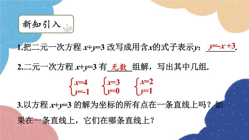 浙教版数学八年级上册 5.5一次函数的简单应用第2课时 一次函数与二元一次方程组课件03