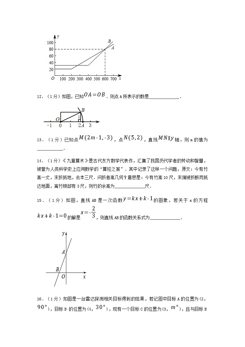 2022-2023学年山东省青岛市城阳区八年级上学期期中数学试题及答案03