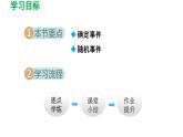 8.1 确定事件与随机事件 苏科版八年级数学下册导学课件