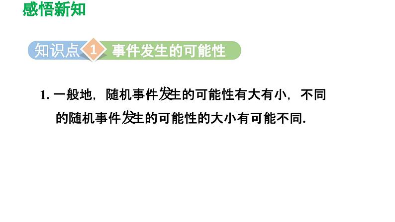 8.2 可能性的大小 苏科版八年级数学下册导学课件03