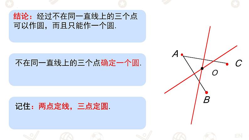 3.5+++确定圆的条件+课件2023—2024学年北师大版数学九年级下册07