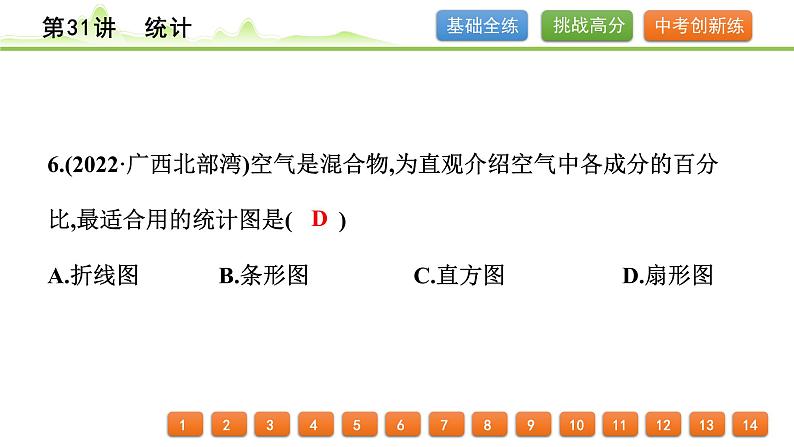 第31讲 统计课件---2024年中考数学一轮复习第8页