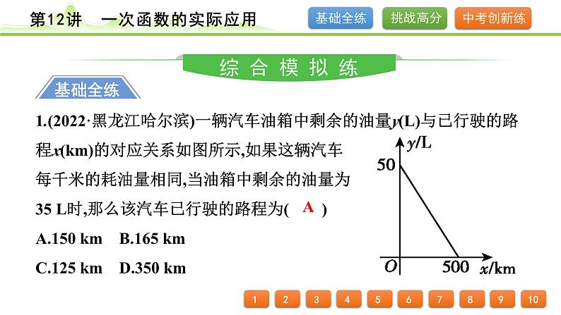 第12讲一次函数的实际应用课件---2024年中考数学一轮复习第2页