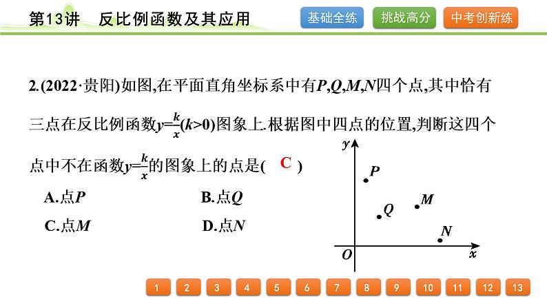 第13讲反比例函数及其应用课件---2024年中考数学一轮复习第3页