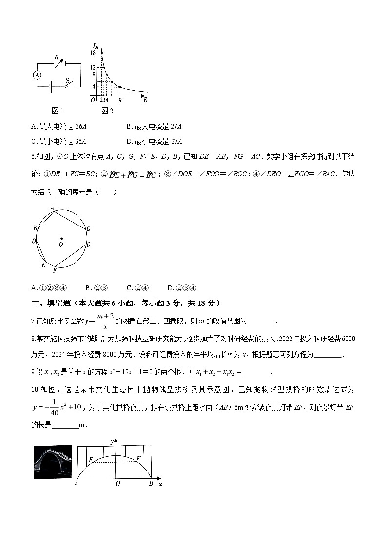 2024年江西省南昌市中考一模数学试题（含答案）02