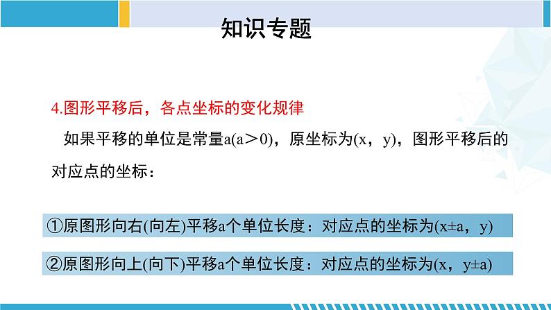 北师大版八年级数学下册同步精品课堂 第三章 图形的平移与旋转（单元小结）（课件）第6页