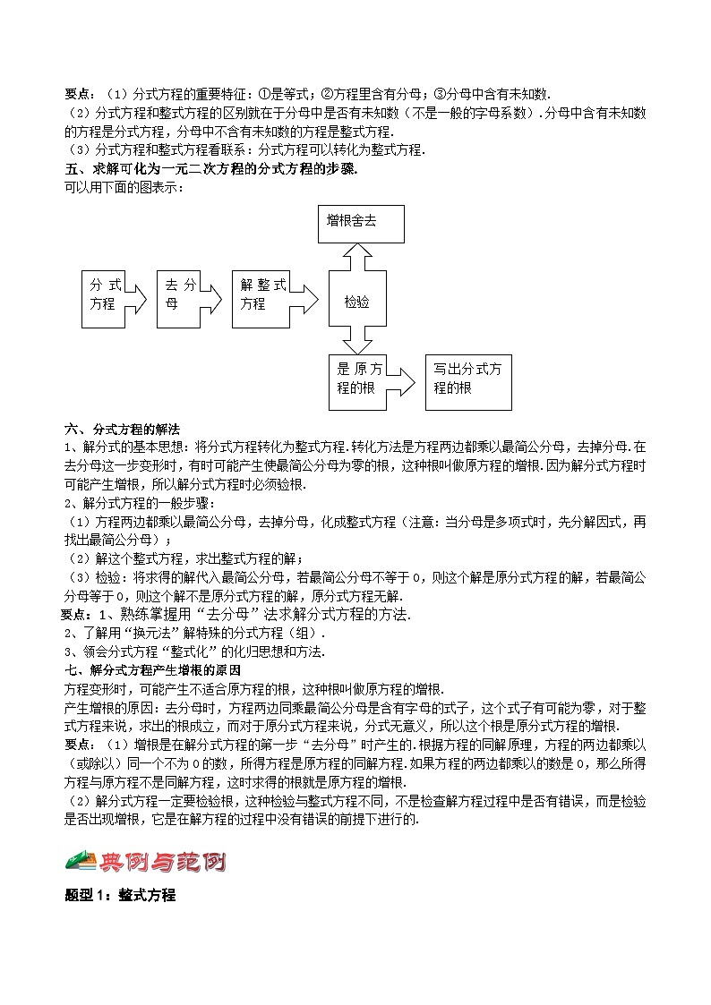 21.1-21.3 整式方程、分式方程（解析版）第2页
