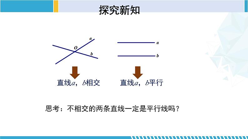 北师大版七年级数学下册同步精品课堂 2.1.1 两条直线的位置关系（第1课时）（课件）06